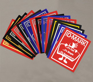 IDMark : water processed photosensitive aluminum or polyester sheet ...