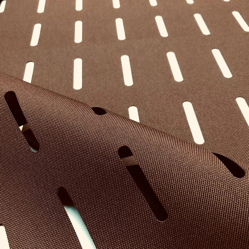 Tissu résistant découpé au laser CO₂