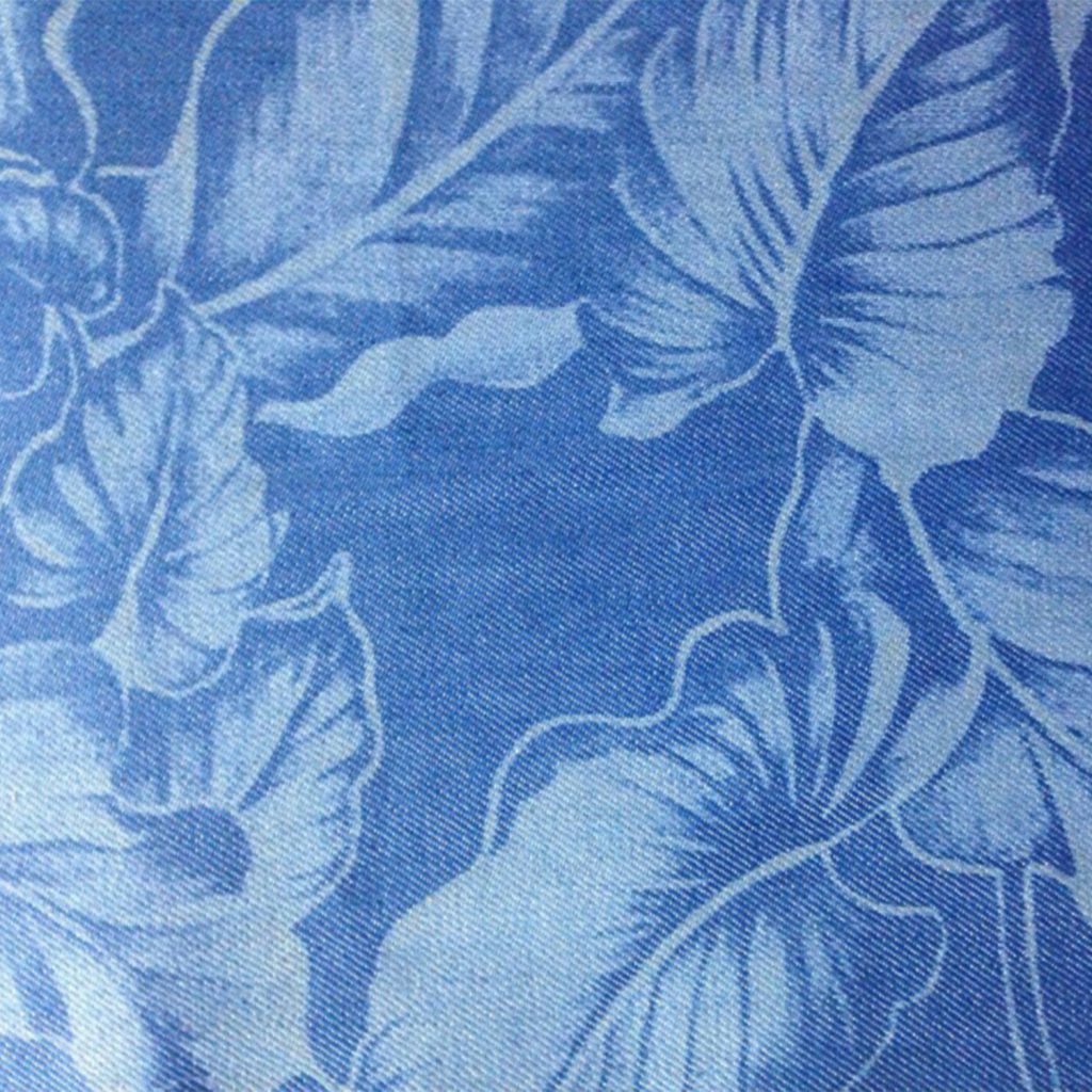 Jean avec des motifs marqués au laser CO²