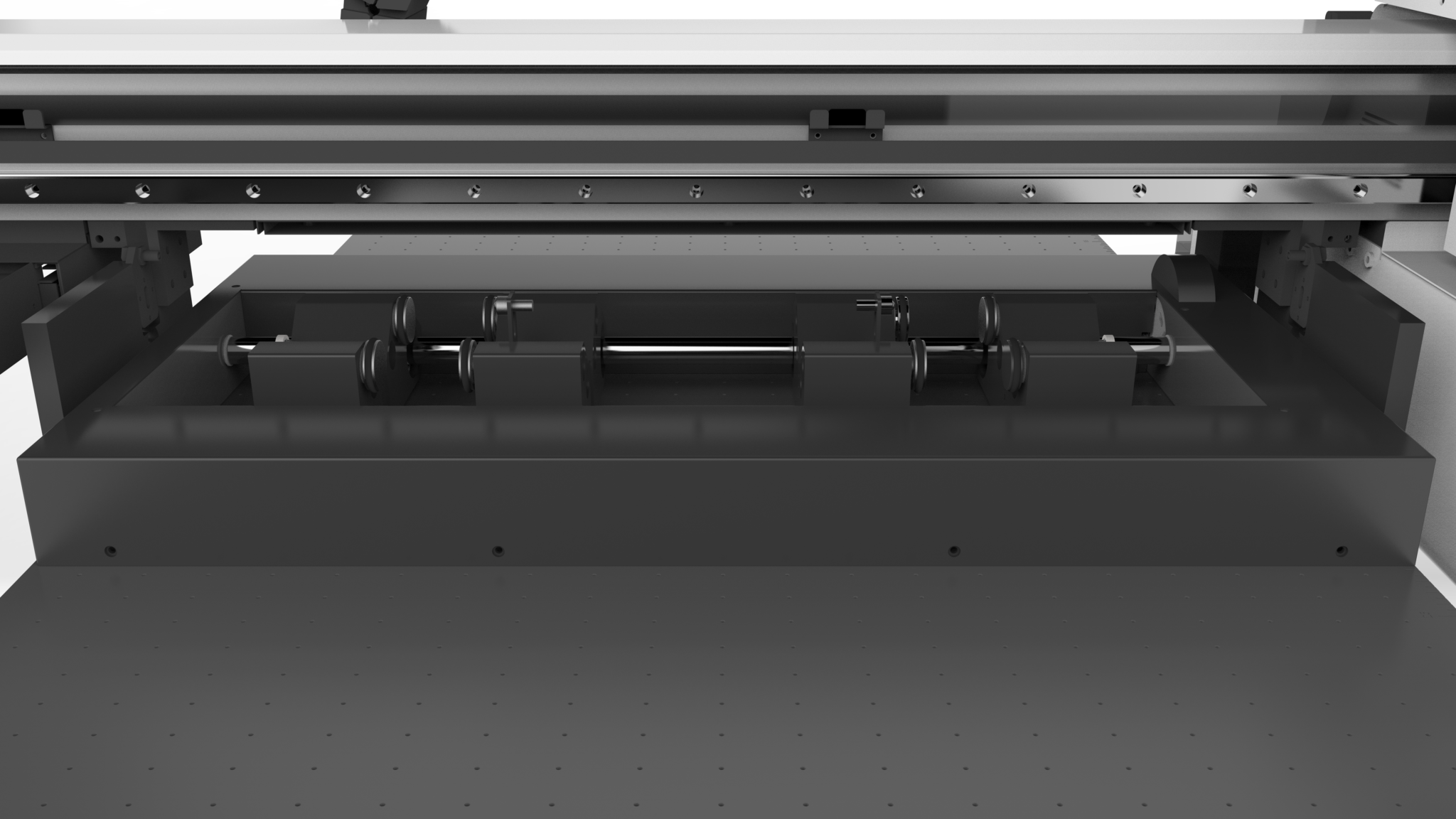 Outil rotatif dans l'imprimante UV 6045