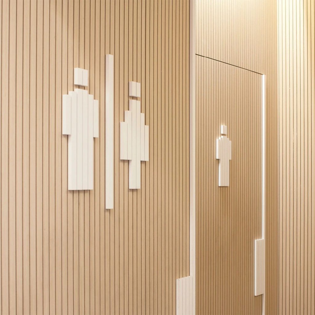 Pictogrammes sanitaires découpés au laser CO₂