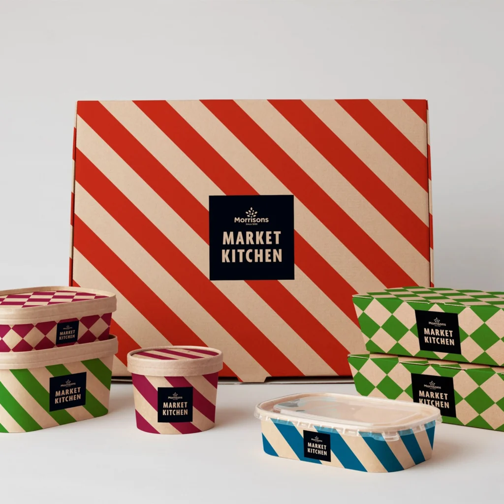 Impression sur emballages en papier carton kraft