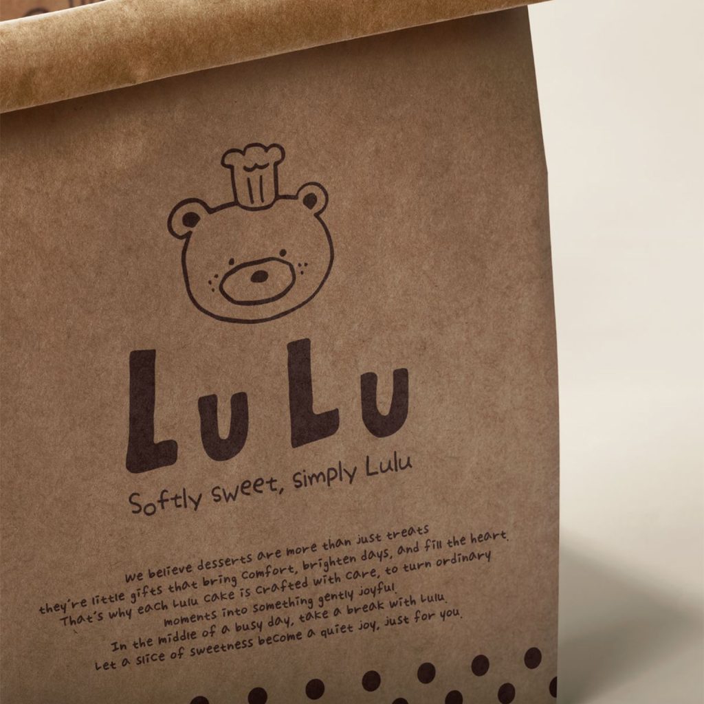 Impression Single Pass sur des sacs kraft de boulangerie