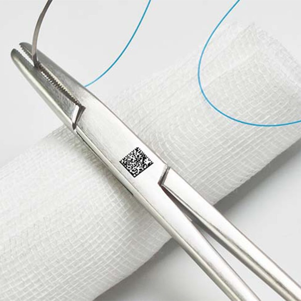 Marquage sur instrument chirurgical