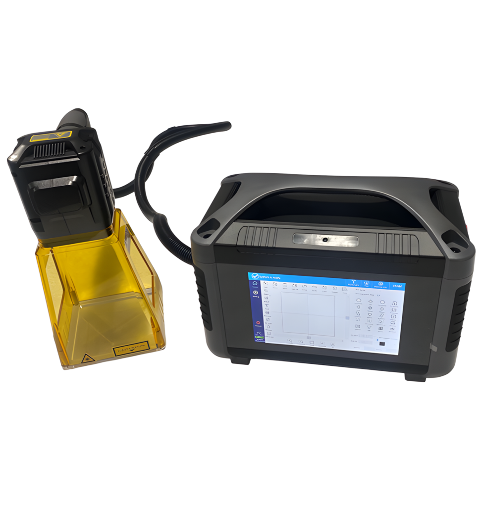 Laser fibre de marquage portable