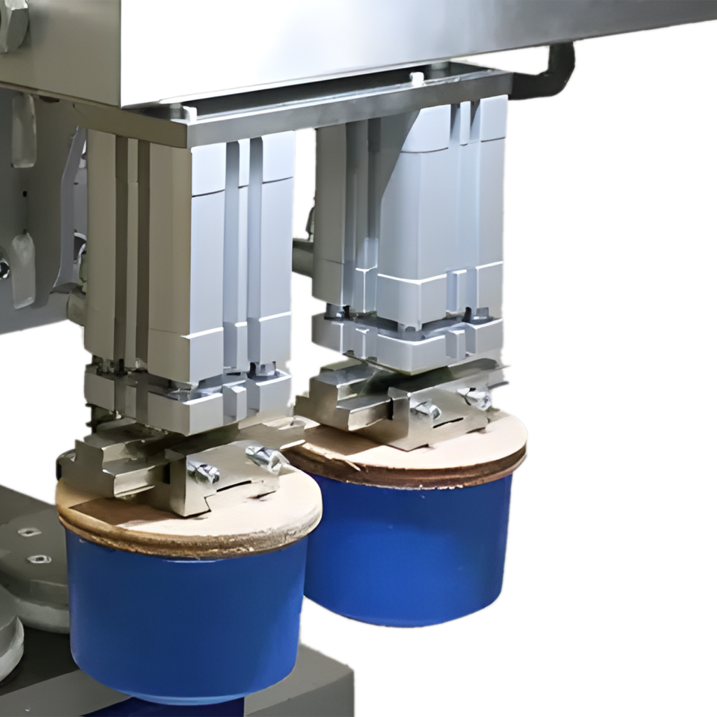 Machine de tampographie avec cylindres independants