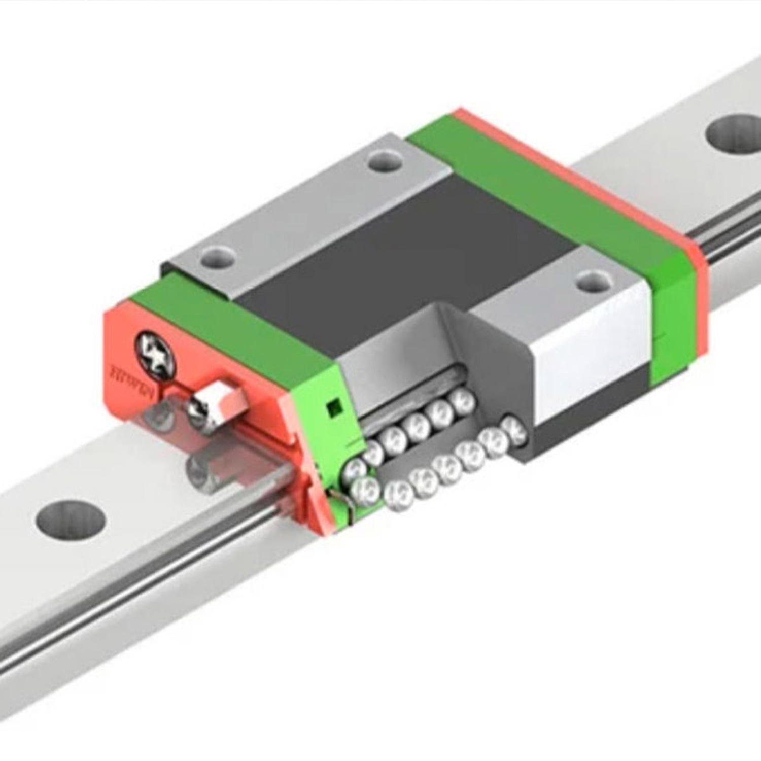 Graveur laser Aeon Redline : rail de guidage lineaire