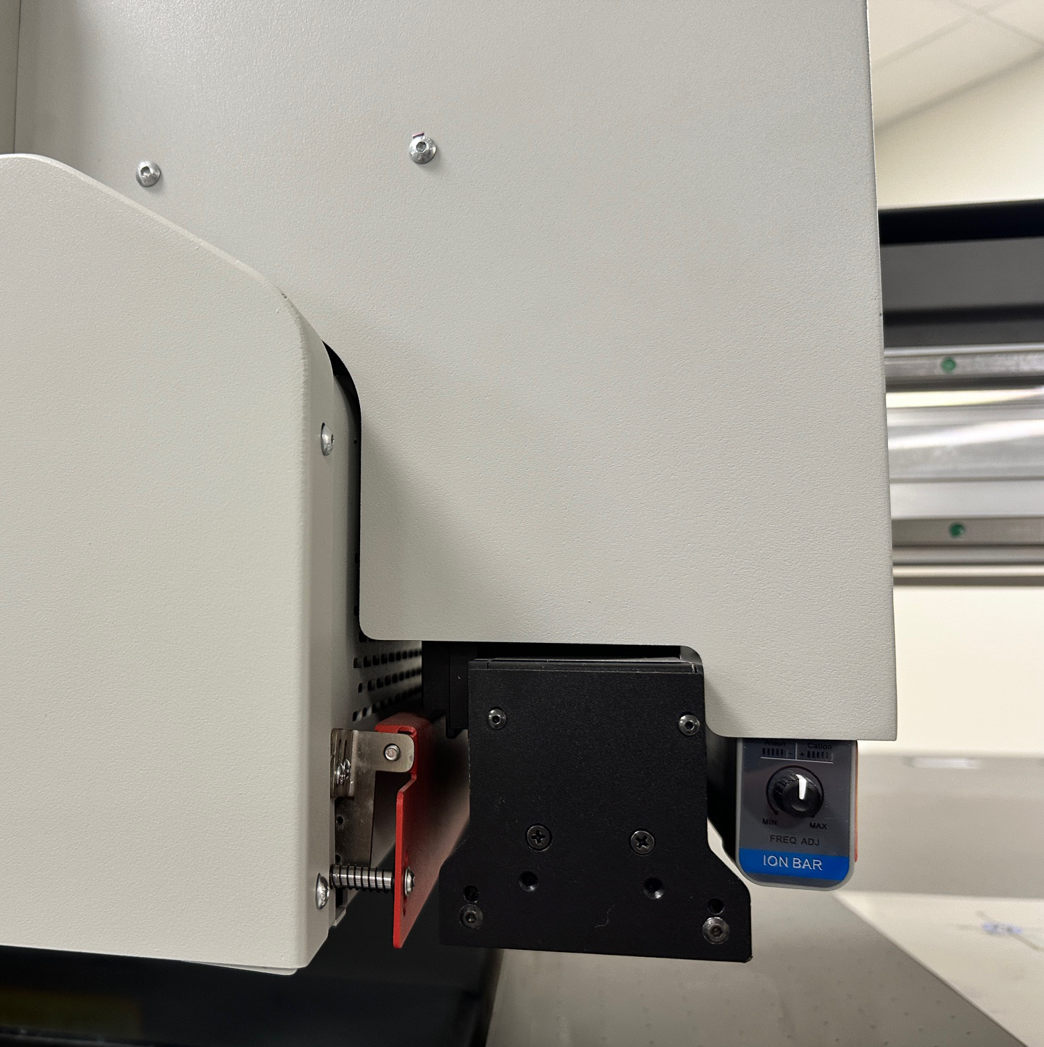 Traitement antistatique en impression UV