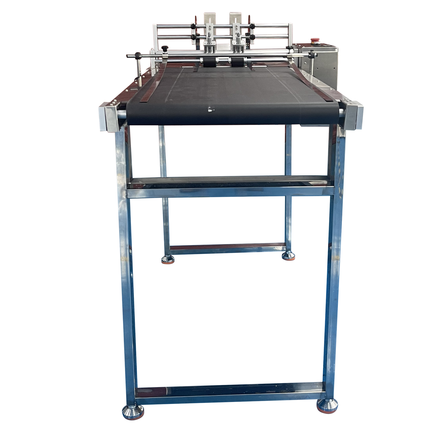 Alimentateur de la machine d'emballages single pass vue de face