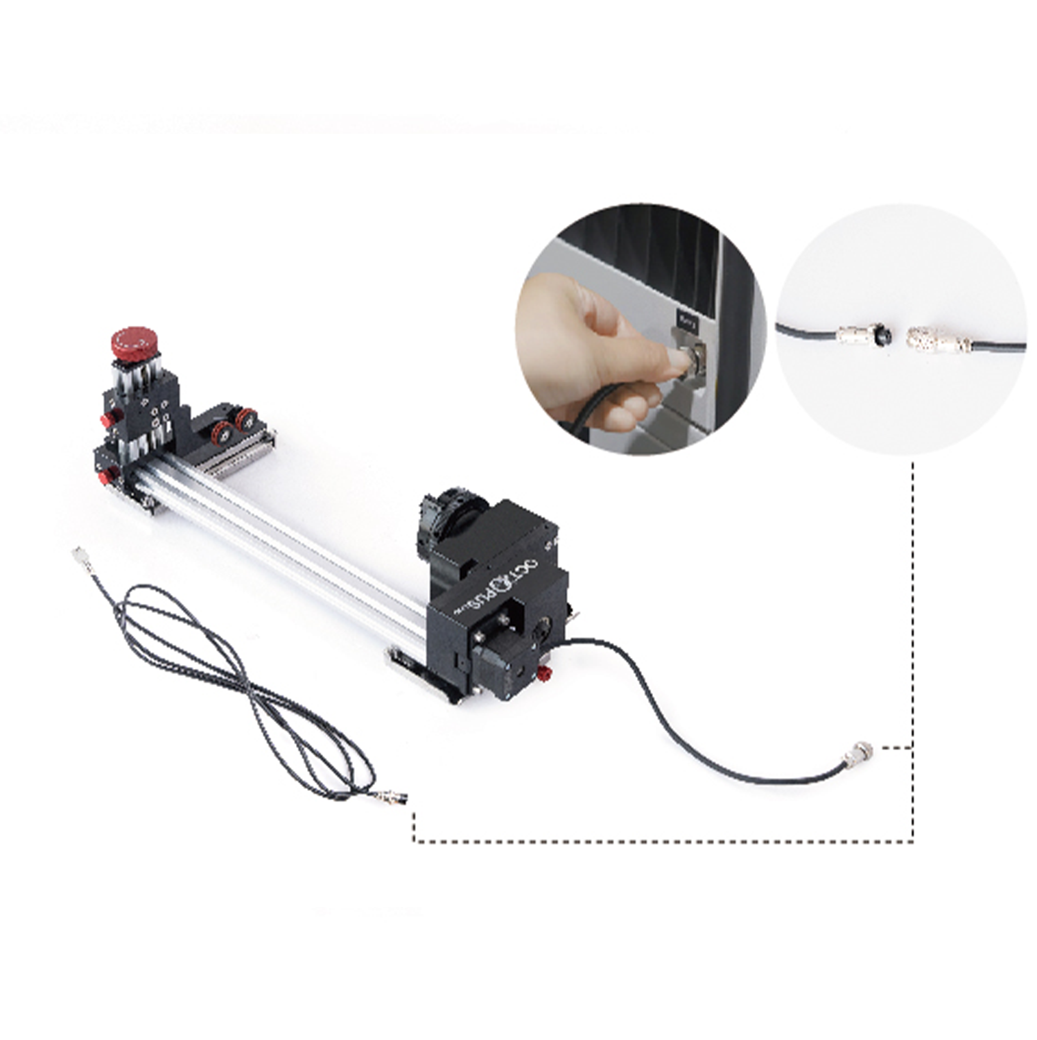 Tourne cylindre pour laser co2 Octopus