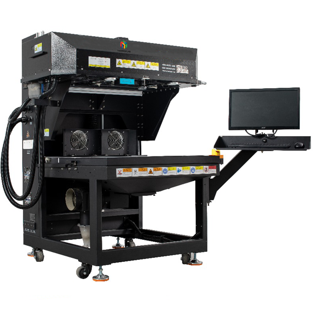 Gravure et découpe avec un laser 3 axes co2