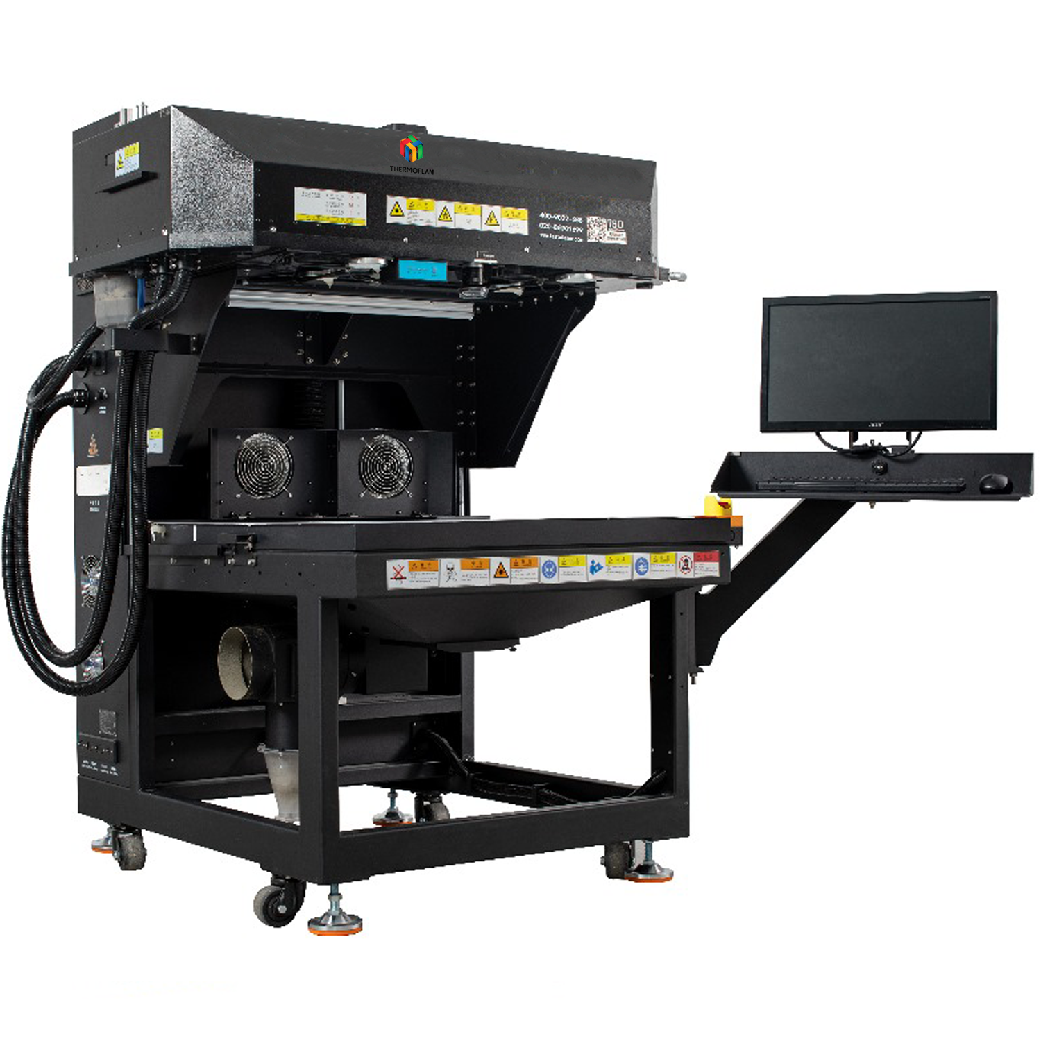 Gravure et découpe avec un laser 3 axes co2