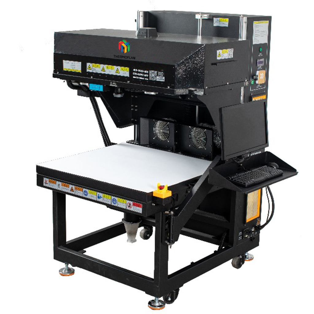 Laser 3 axes avec source co2 pour la gravure et la découpe