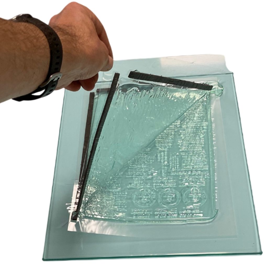 Resine photopolymere et film de base