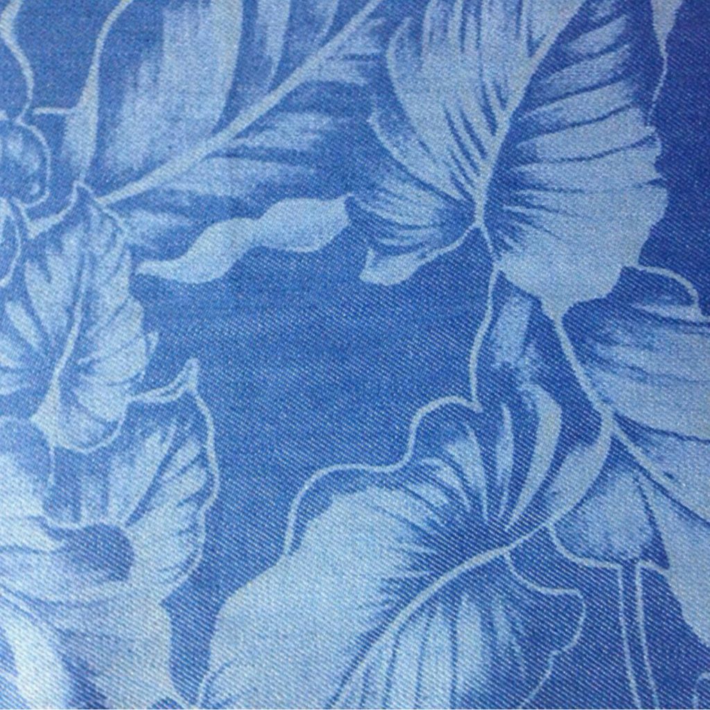 Personnalisation de tissu en jean par gravure laser CO₂