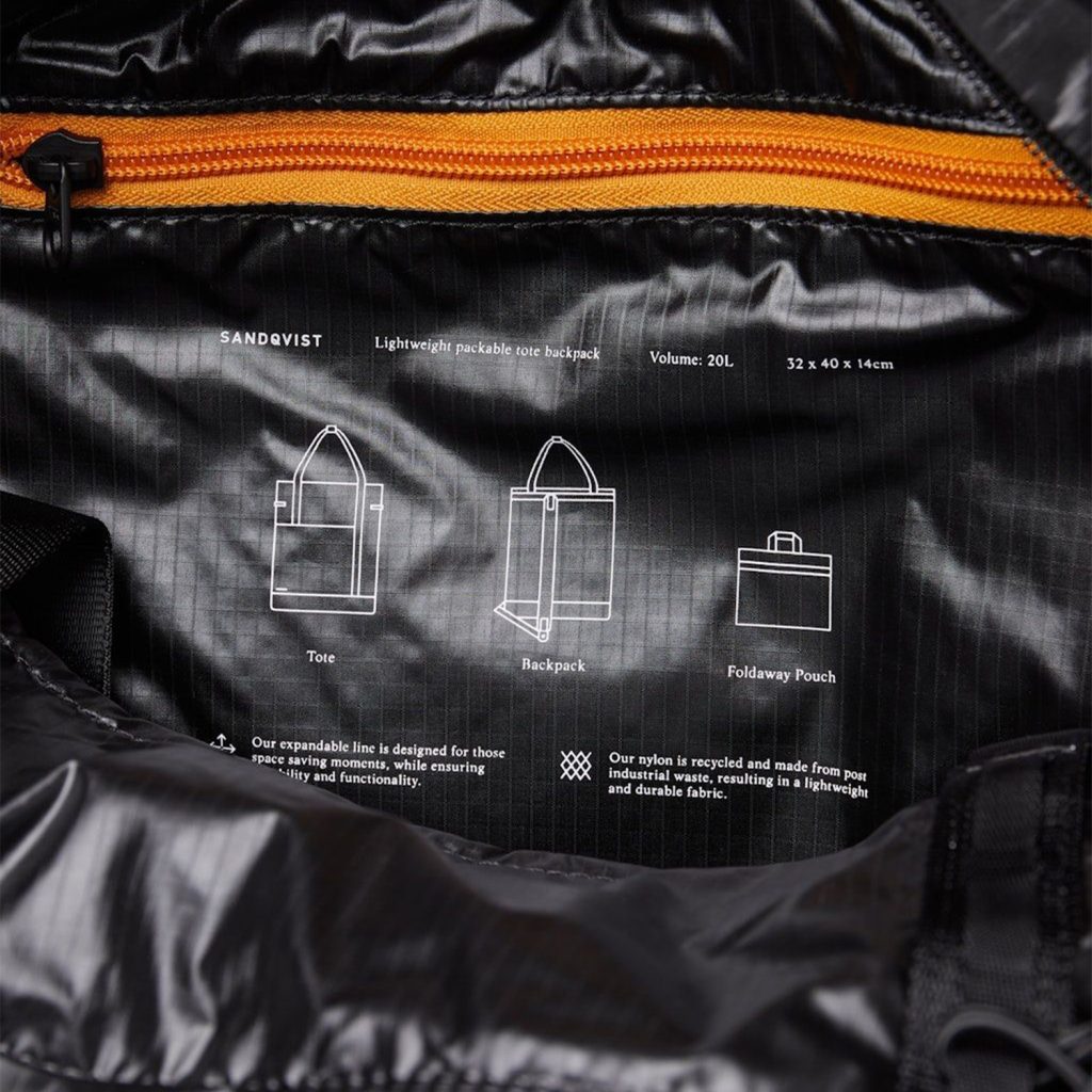 Sac de tissu en nylon avec marquage d'informations en tampographie