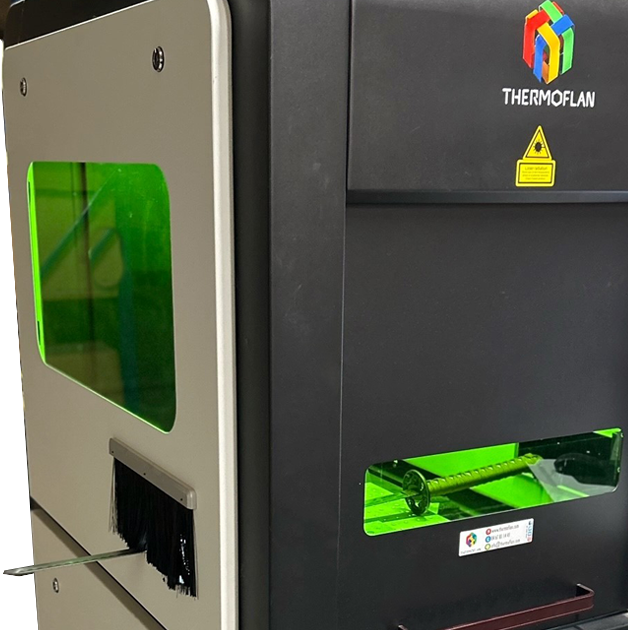 Ouverture latérale laser fibre